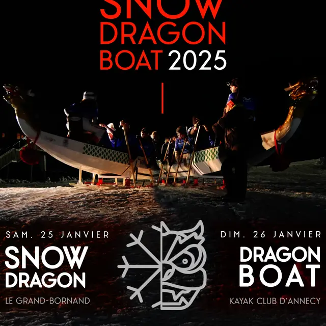 Affiche Snow dragon boat