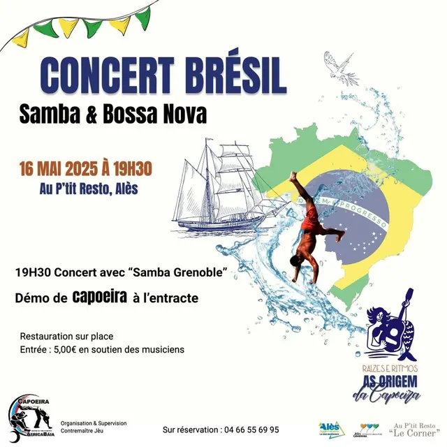 Soirée Brésil : Samba et Bossa Nova