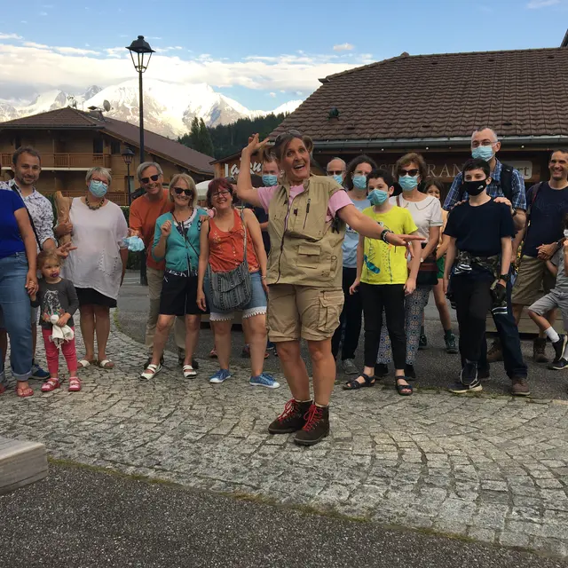 Spectacle '' Visite à rire ''_Saint-Gervais-les-Bains