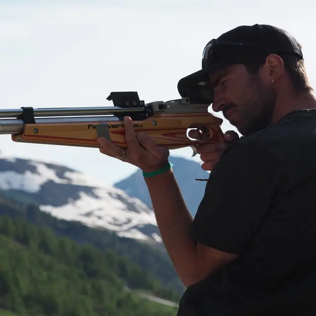 Biathlon avec Lena Arnaud_Val-d'Isère