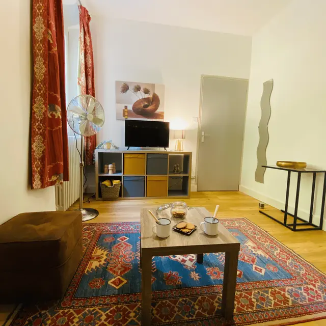 Pièce à vivre - Appartement le Havre de Paix - Uriage