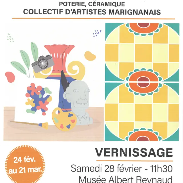 Exposition : Œuvres variées du collectif d'artistes marignanais