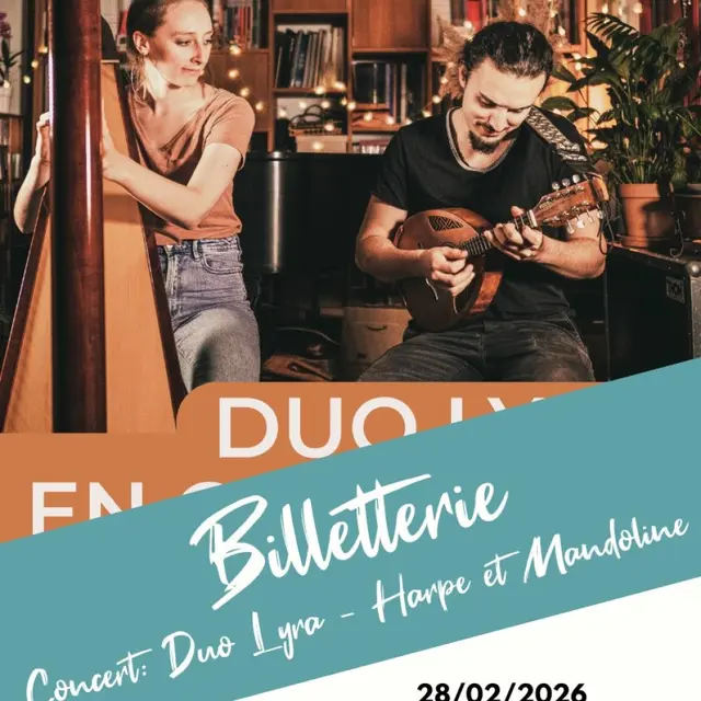 Concert : Duo Lyra - musique baroque - musique du monde_Nans-les-Pins