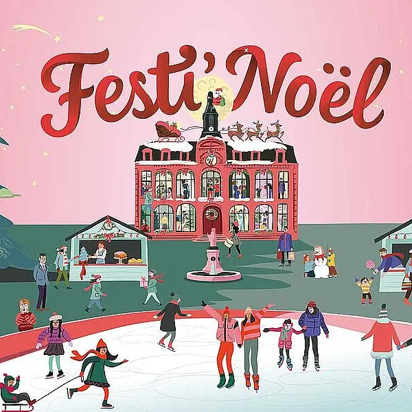 Festi'Noël - Village de Noël_Roanne