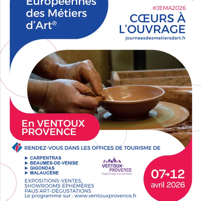 Journées Européennes des Métiers d'art à l'Office de Tourisme de Malaucène_Malaucène