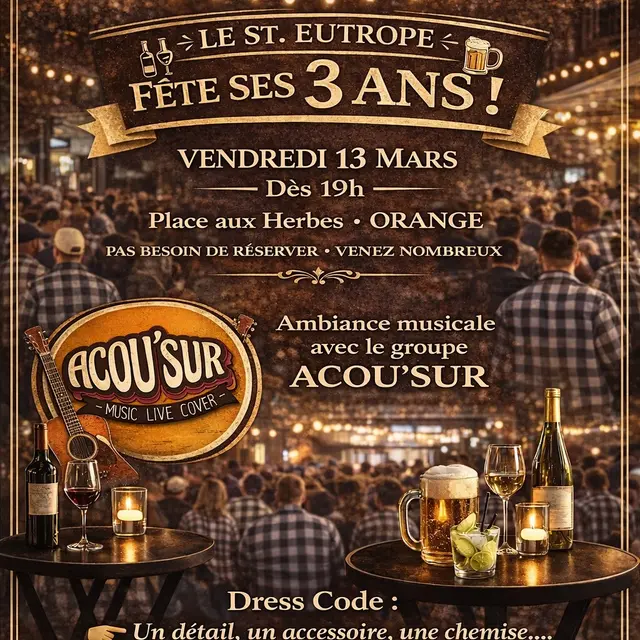 Les 3 ans du St Eutrope_Orange