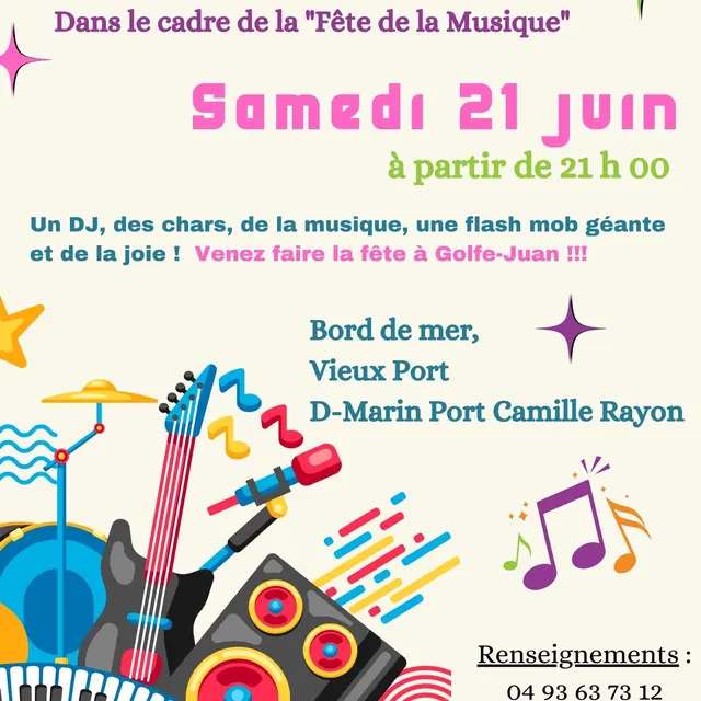 Fête de la Musique à Golfe-Juan_Vallauris Golfe - Juan