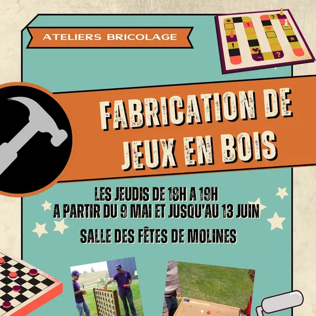 Fabrication jeux en bois
