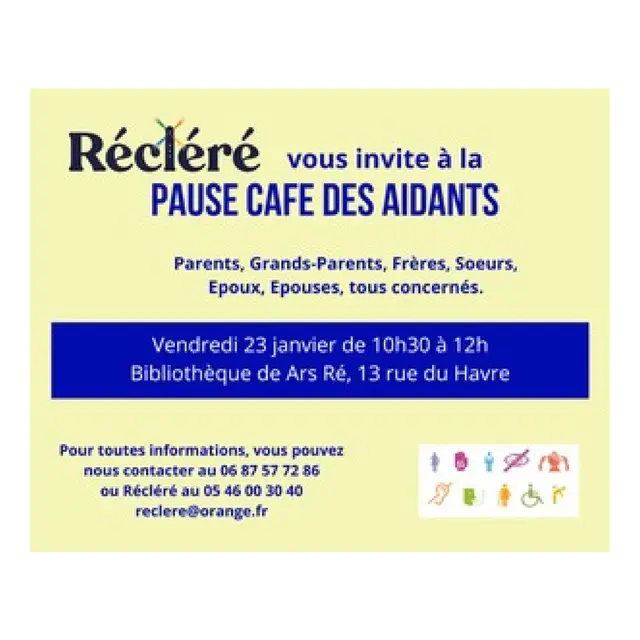 Annonce - Pause café des aidants