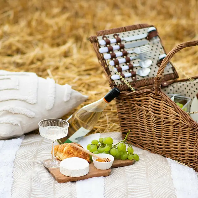 Pique-nique géant et vélo smoothie