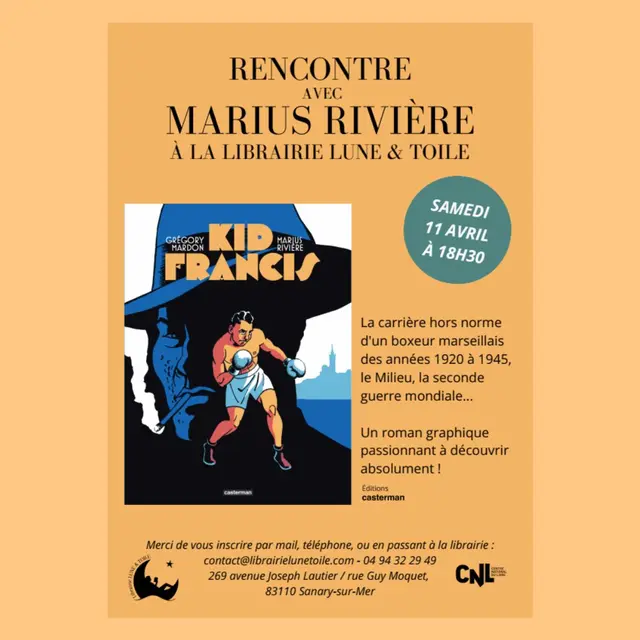 Rencontre avec Marius Rivière_Sanary-sur-Mer
