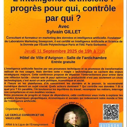 L'intelligence artificielle : progrès pour qui, contrôle par qui ?_Avignon