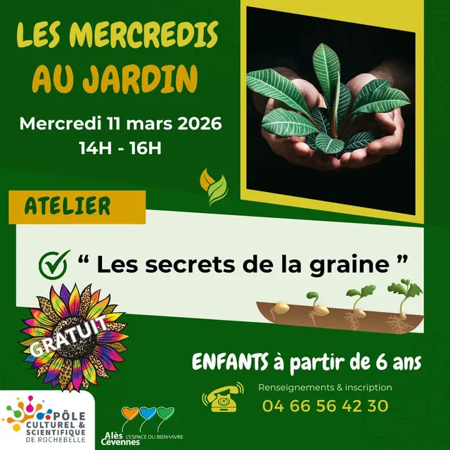 Les Mercredis du Pôle  Les secrets de la graine