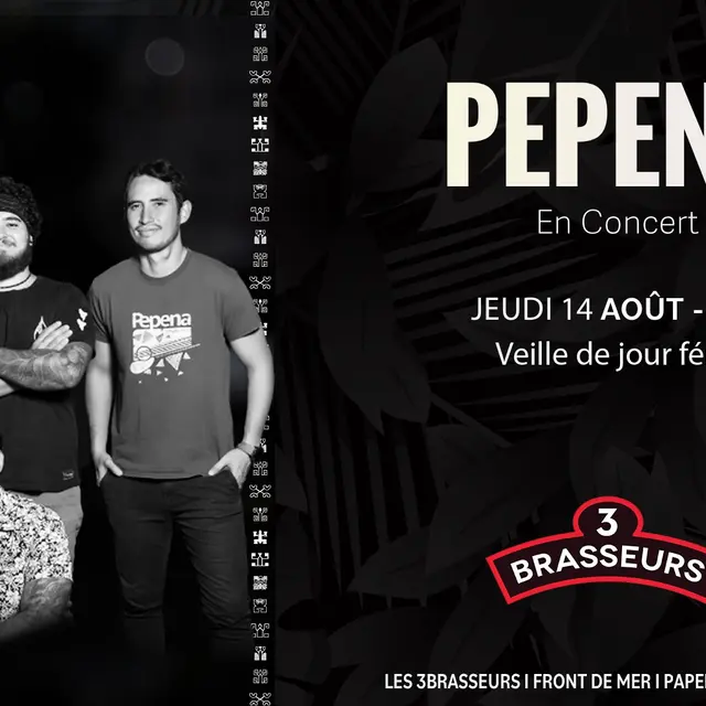 Pepena en concert - 3 Brasseurs Tahiti_Papeete