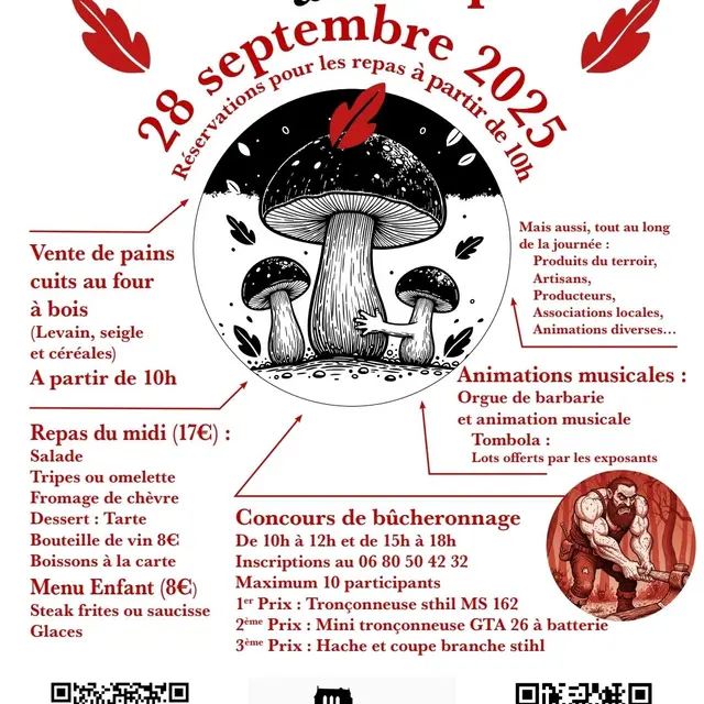 Foire aux cèpes - Concoules - 2025_Concoules