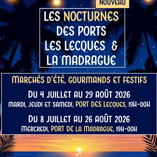 Marché nocturne du Port de la Madrague_Saint-Cyr-sur-Mer