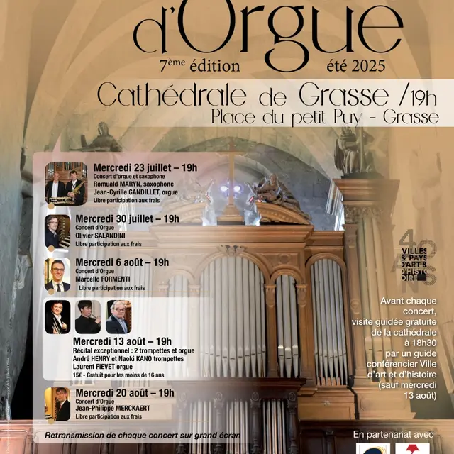 Festival d'orgue - 7e édition_Grasse