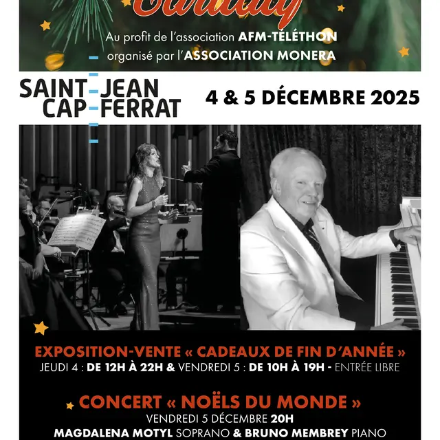 Événement caritatif au profit du Téléthon_Saint-Jean-Cap-Ferrat