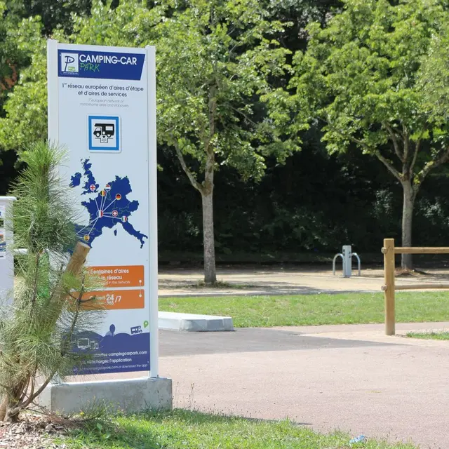 Entrée du Car Park