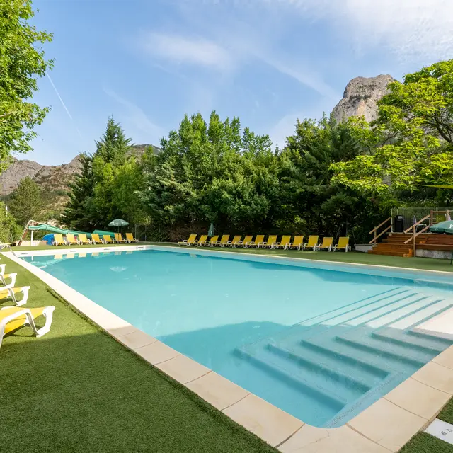 Camping les Princes d'Orange à Orpierre