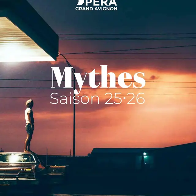 Visuel programme Opéra Grand Avignon - saison 2025-2026