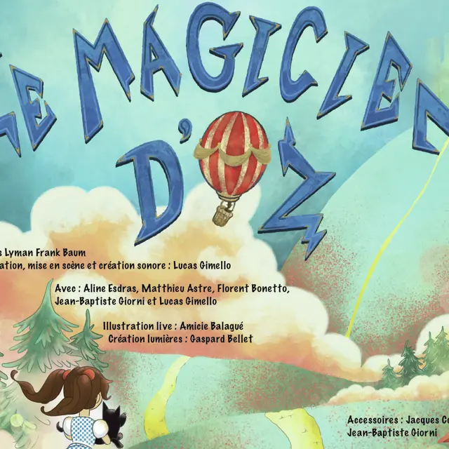 Spectacle jeune public  Le Magicien d'Oz _Villeneuve-Loubet