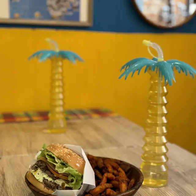 Afro burger