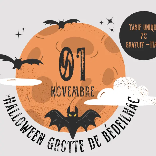Halloween à la grotte de Bédeilhac