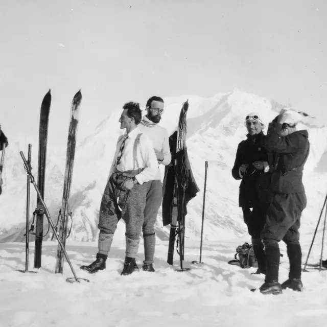 Exposition  Des savants au sommet. Irène et Frédéric Joliot-Curie à Megève_1925-1931 _Megève