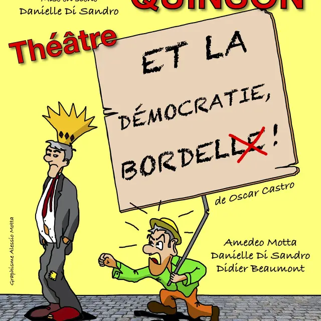 Affiche théatre Quinson