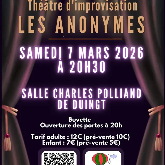 Improvisation théâtrale avec les Anonymes_Duingt