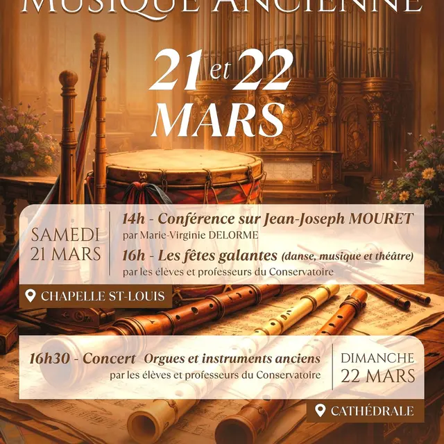 Journées de la musique ancienne - Les fêtes galantes_Orange