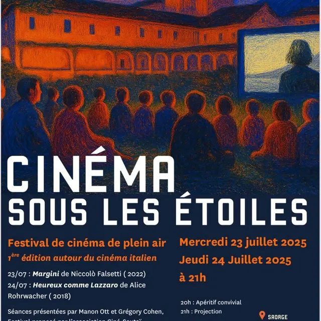 Cinéma sous les étoiles 1e édition : Autour du cinéma italien_Saorge