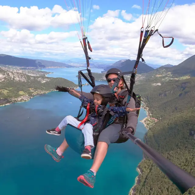Bapteme Parapente - Vol Biplace Loupiot_Talloires-Montmin