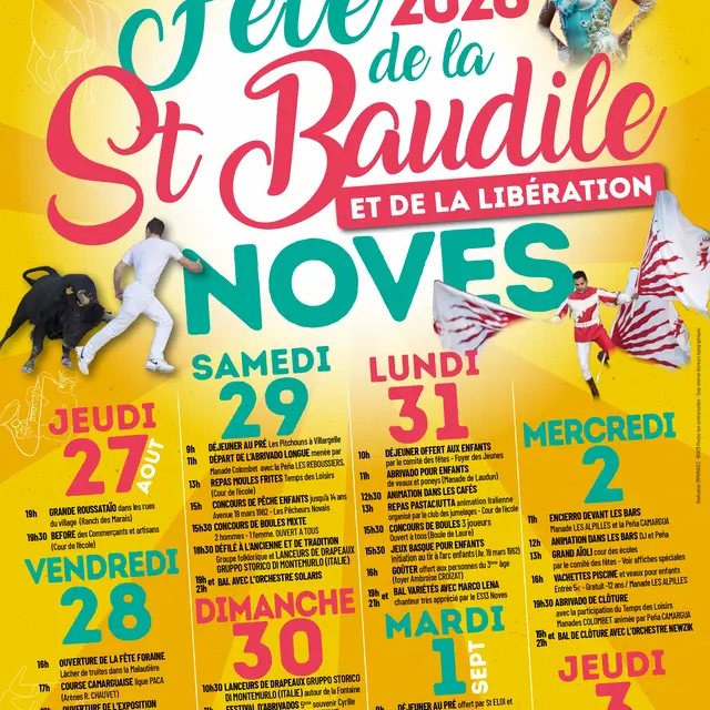 Noves : Fête de la Saint Baudile et de la Libération_Noves