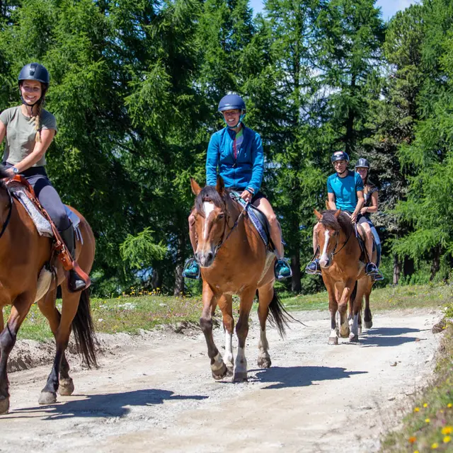 Balade à cheval