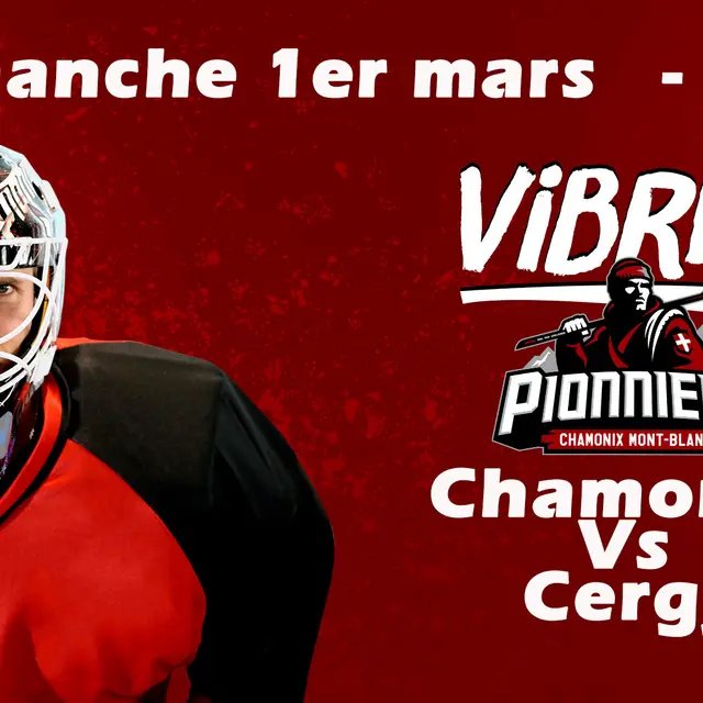 Match de Hockey sur Glace - Chamonix Vs Cergy_Chamonix-Mont-Blanc