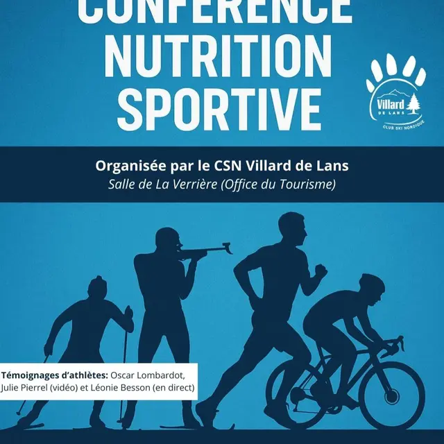 Conférence Nutrition Sportive_Villard-de-Lans