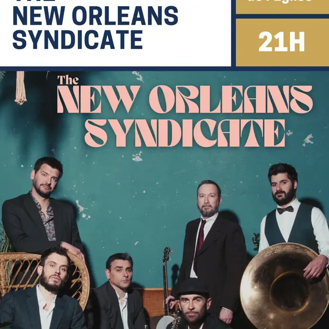 Place à la Musique : concert avec THE NEW ORLEANS SYNDICATE !_Moustiers-Sainte-Marie
