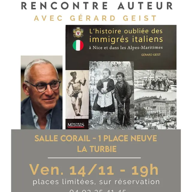 Rencontre avec l'auteur Gérard Geist