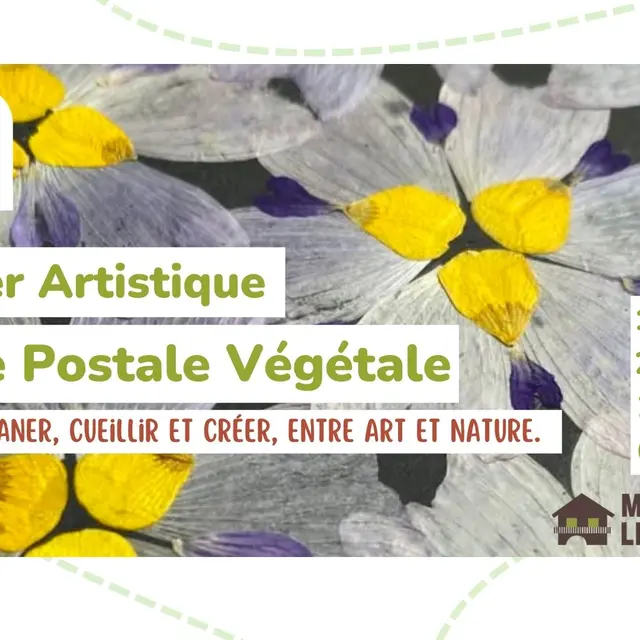 Atelier Artistique - Carte postale végétale_Servoz