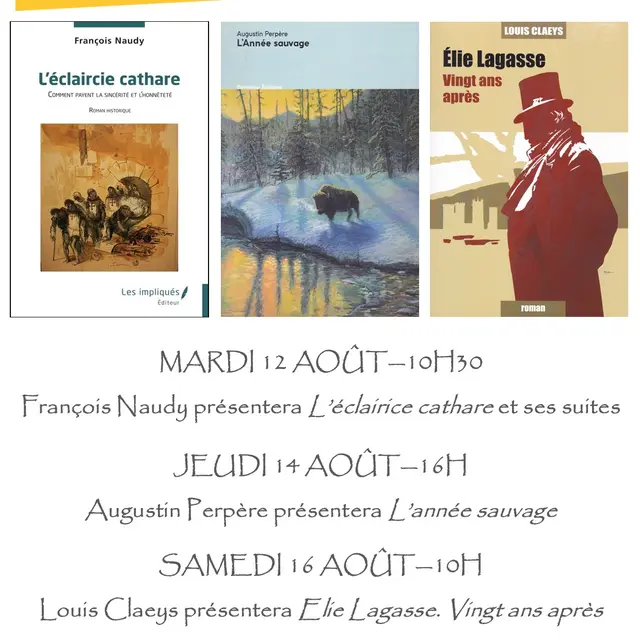 Rencontre et Dédicace_Ax-les-Thermes