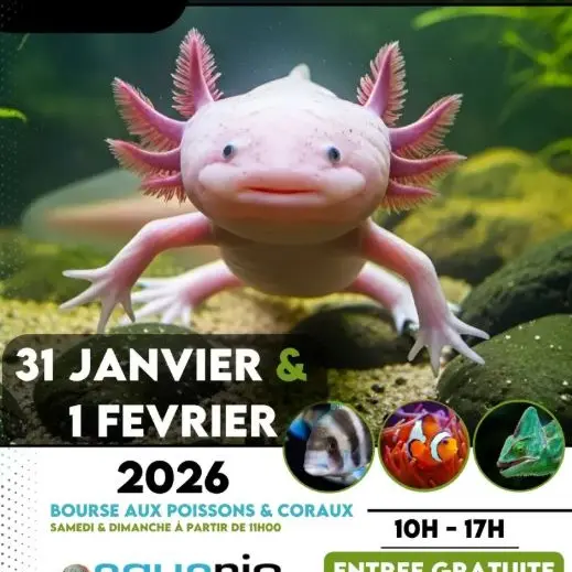 22ème Salon Azuréen de l'Aquariophilie de la terrariophilie 2026_Antibes