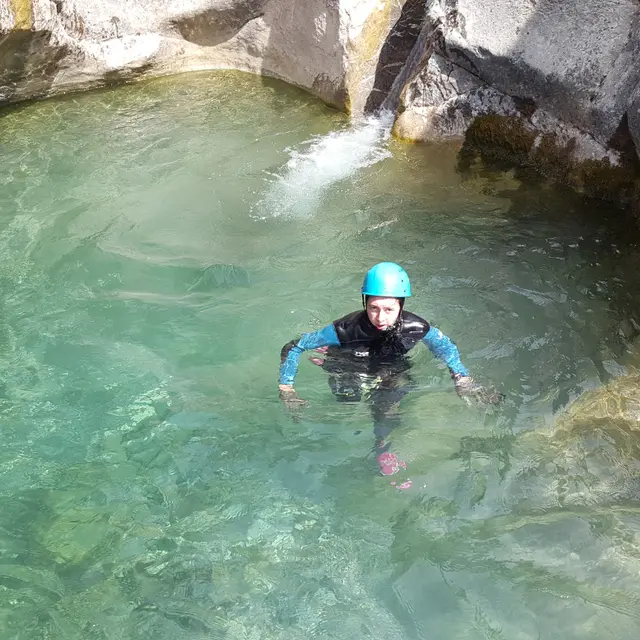 Sortie canyoning avec Actions