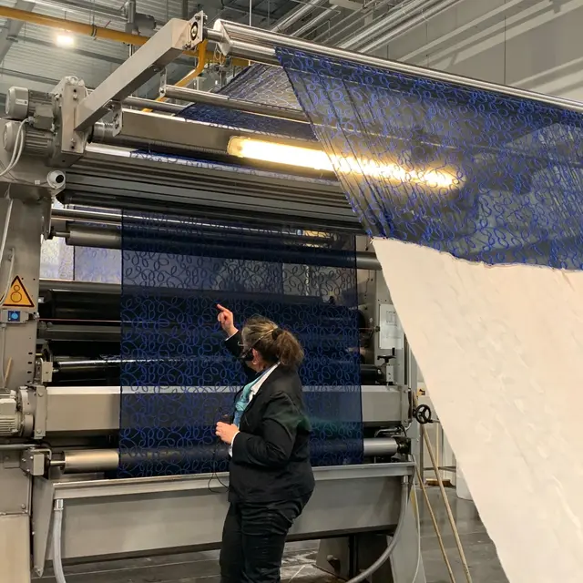 Visite de l'entreprise Hugotag_Balbigny