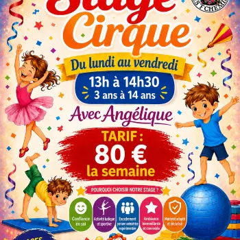 Jeune public - Stage de cirque Association des 4 Chemins_Toulon