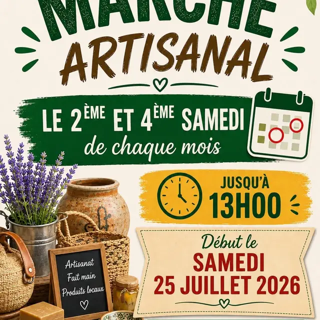 Marché artisanal Bimensuel_Tanneron