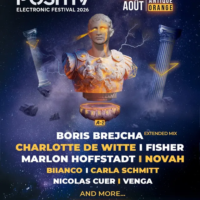 Positiv - Electronic Festival_Orange