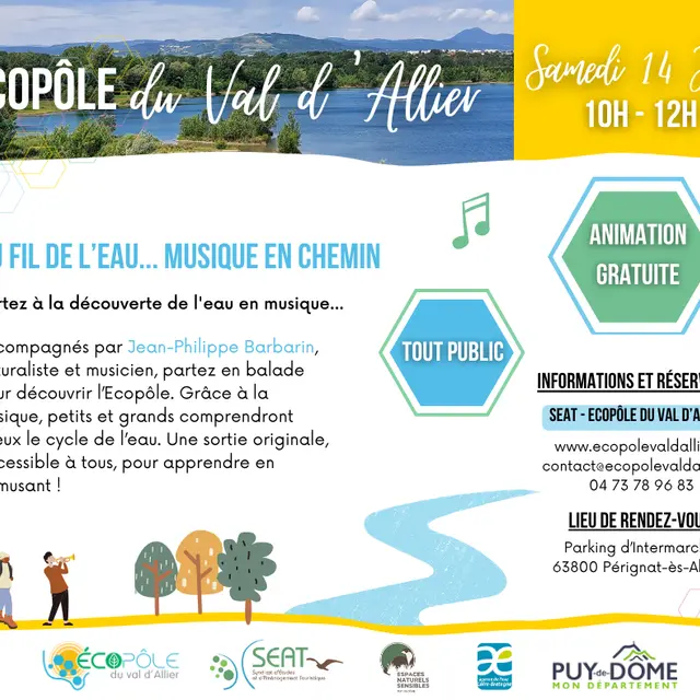 ANIMATION #1 : [Au fil de l'eau... musique en chemin]