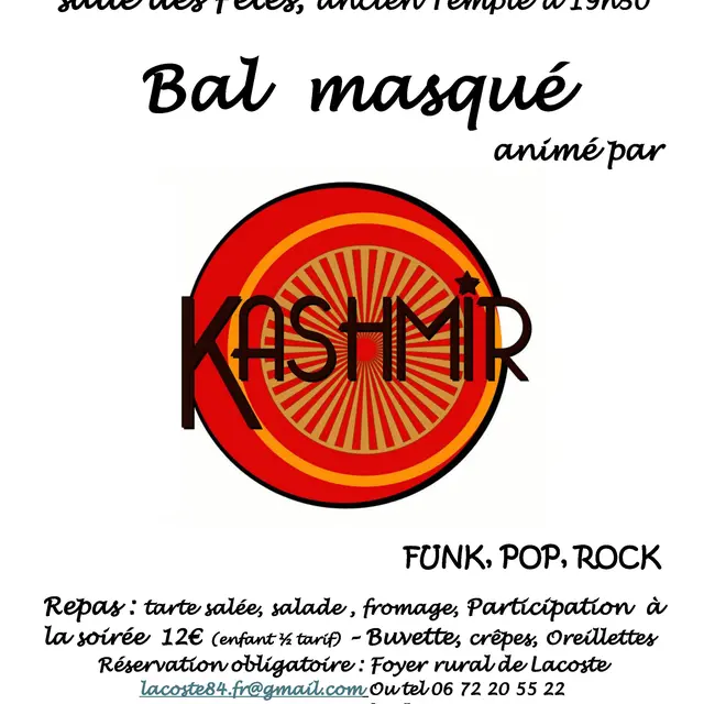 Bal masqué à Lacoste_Lacoste